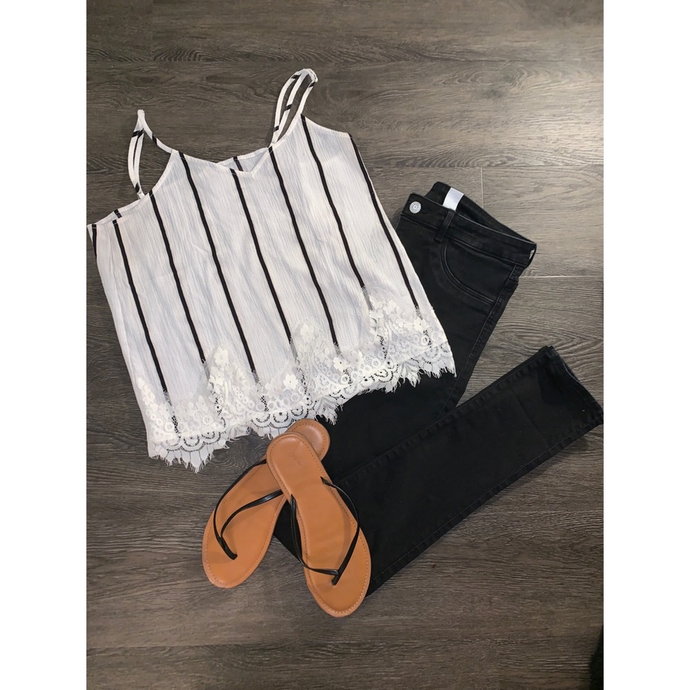 Spaghetti strap blouse
